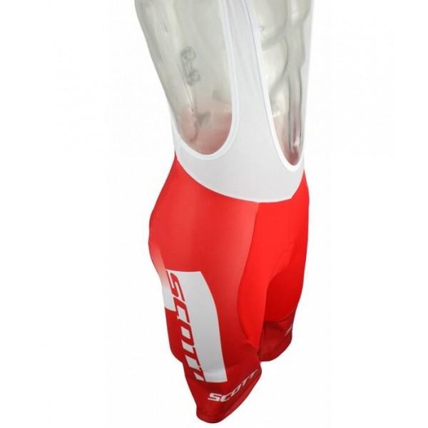 2015 Odlo Scott Swiss Rote Kurz Trägerhose Radtrikot De
