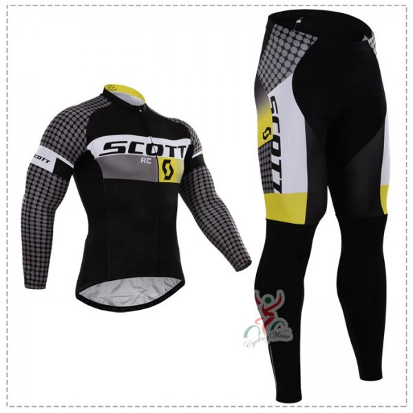 2015 Scott Fahrradbekleidung Radtrikot Satz Langarm und Lange Fahrradhose Radtrikot De 2015 Scott Fahrradbekleidung Radtrikot Satz Langarm und Lange Fahrradhose Radtrikot De