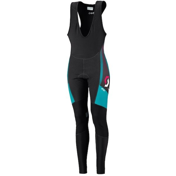 2015 Scott RC Weiß/Rot Damen Lang Trägerhose Radtrikot De