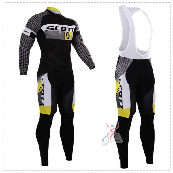 2015 Scott Fahrradbekleidung Radtrikot Satz Langarm und Lange Trägerhose Radtrikot De 2015 Scott Fahrradbekleidung Radtrikot Satz Langarm und Lange Trägerhose Radtrikot De