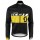 2015 SCOTT RC Fahrradtrikot Langarm Schwarz/Gelb Radtrikot De