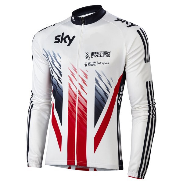 2015 sky Fahrradtrikot Langarm Radtrikot De