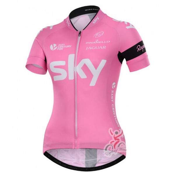 2015 Sky Damen Radtrikot Kurzarm Radtrikot De