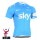 2015 Sky Radtrikot Kurzarm Blau Radtrikot De