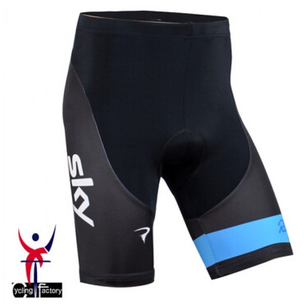 2015 Sky Kurz Radhose Blau Radtrikot De