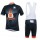 2015 Sportful orange Schwarz Fahrradbekleidung Satz Fahrradtrikot Kurzarm Trikot und Kurz Trägerhose Radtrikot De