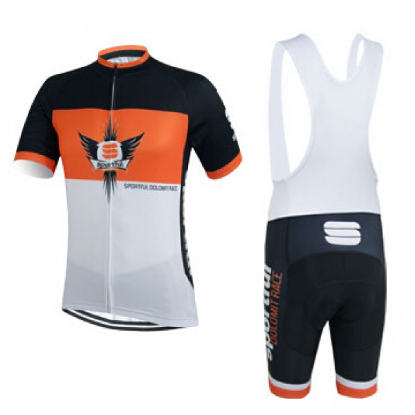2015 Sportful Weiß Schwarz orange Fahrradbekleidung Satz Fahrradtrikot Kurzarm Trikot und Kurz Trägerhose Radtrikot De 2015 Sportful Weiß Schwarz orange Fahrradbekleidung Satz Fahrradtrikot Kurzarm Trikot und Kurz Trägerhose Radtrikot De