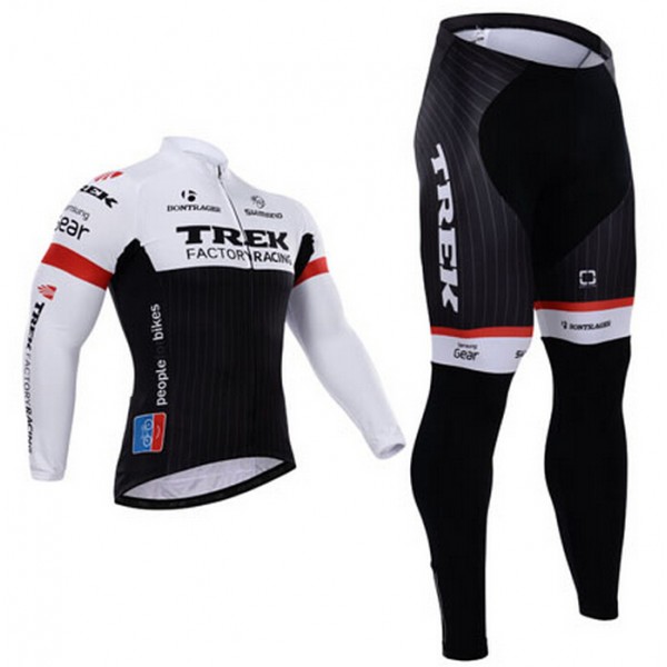 2015 Trek Fahrradbekleidung Radtrikot Satz Langarm und Lange Fahrradhose Radtrikot De