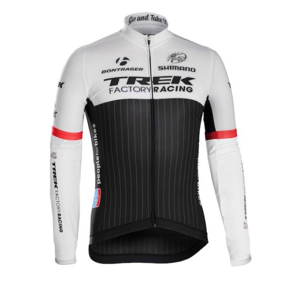2015 Trek Factory Racing Radtrikot Langarm Radtrikot De