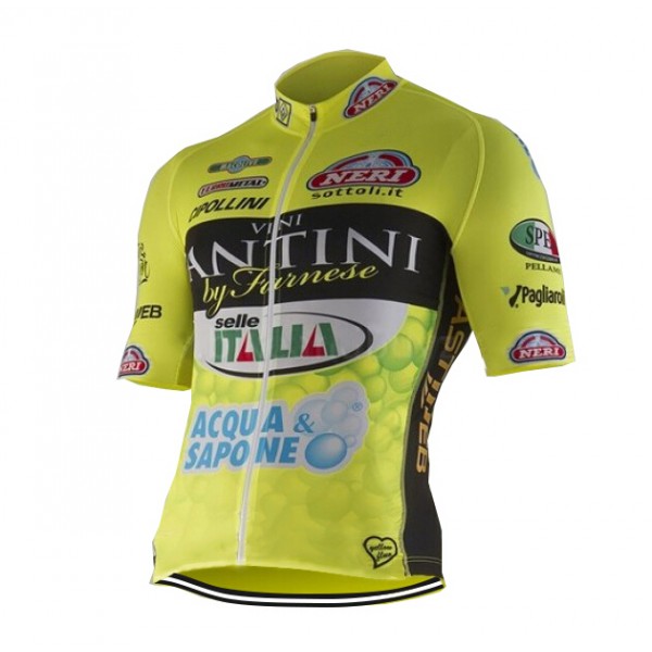 2015 Vini Fantini Radtrikot Kurzarm Radtrikot De