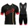 2015 WILIER Fahrradbekleidung Satz Fahrradtrikot Kurzarm Trikot und Kurz Trägerhose Rot Schwarz Radtrikot De