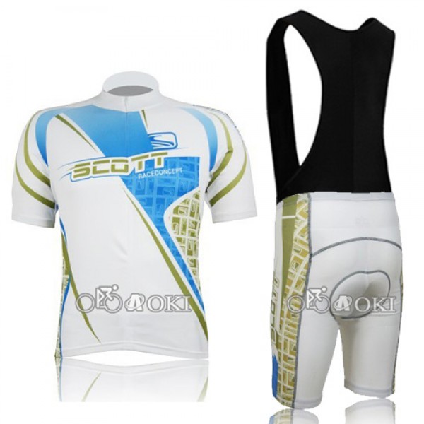 2010 Damen Scott Fahrradbekleidung Satz Fahrradtrikot Kurzarm Trikot und Kurz Trägerhose Radtrikot De