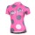 2015 Nalini Siele Rose-Grau Damen Radtrikot Kurzarm Radtrikot De