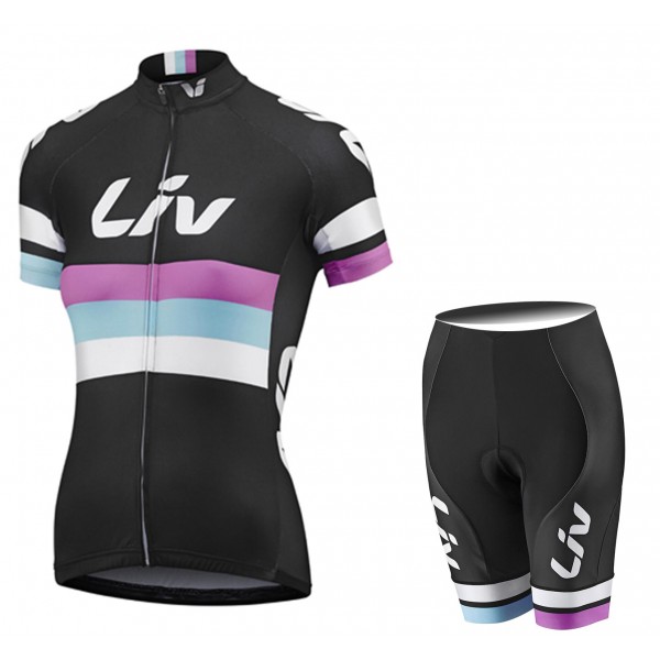 2015 Damen LIV Radbekleidung Radtrikot Kurzarm und Fahrradhosen Kurz Radtrikot De