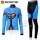 2011 Monton Blue Cat Damen Thermal Fahrradbekleidung Radtrikot Satz Langarm und Lange Fahrradhose Radtrikot De