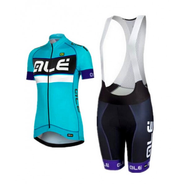 2015 ALE Damen blau Fahrradbekleidung Satz Fahrradtrikot Kurzarm Trikot und Kurz Trägerhose Radtrikot De 2015 ALE Damen blau Fahrradbekleidung Satz Fahrradtrikot Kurzarm Trikot und Kurz Trägerhose Radtrikot De