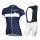 2015 Damen NA Siele bleu Snow Damen Fahrradbekleidung Satz Fahrradtrikot Kurzarm Trikot und Kurz Trägerhose Radtrikot De