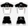 2012 Damen vanderkitten Radbekleidung Radtrikot Kurzarm und Fahrradhosen Kurz Radtrikot De