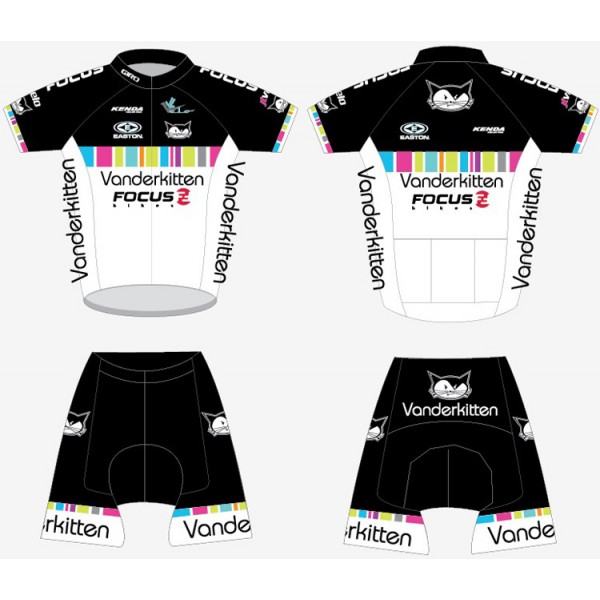 2012 Damen vanderkitten Radbekleidung Radtrikot Kurzarm und Fahrradhosen Kurz Radtrikot De