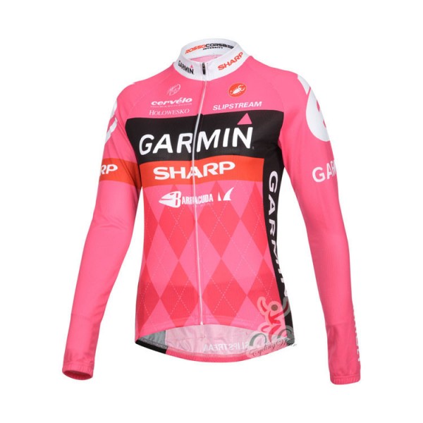 2013 Damen GarminFahrradtrikot Langarm Radtrikot De