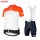2015 POC Damen orange Fahrradbekleidung Satz Fahrradtrikot Kurzarm Trikot und Kurz Trägerhose Radtrikot De