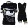 2015 Wilier Damen Fahrradbekleidung Satz Fahrradtrikot Kurzarm Trikot und Kurz Trägerhose schwarz Radtrikot De