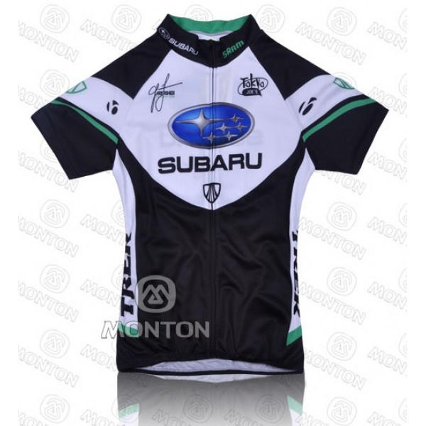 2011 Damen subaru black green Fahrradtrikot Langarm Radtrikot De