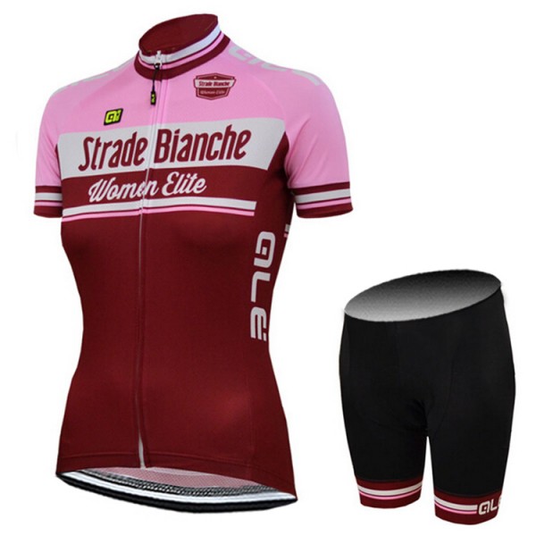 2015 Damen STRADE BIANCHE Radbekleidung Radtrikot Kurzarm und Fahrradhosen Kurz Radtrikot De 2015 Damen STRADE BIANCHE Radbekleidung Radtrikot Kurzarm und Fahrradhosen Kurz Radtrikot De