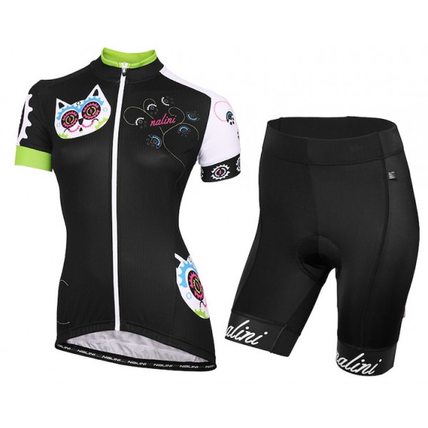 2015 Nalini Cat Damen Radbekleidung Radtrikot Kurzarm und Fahrradhosen Kurz Radtrikot De