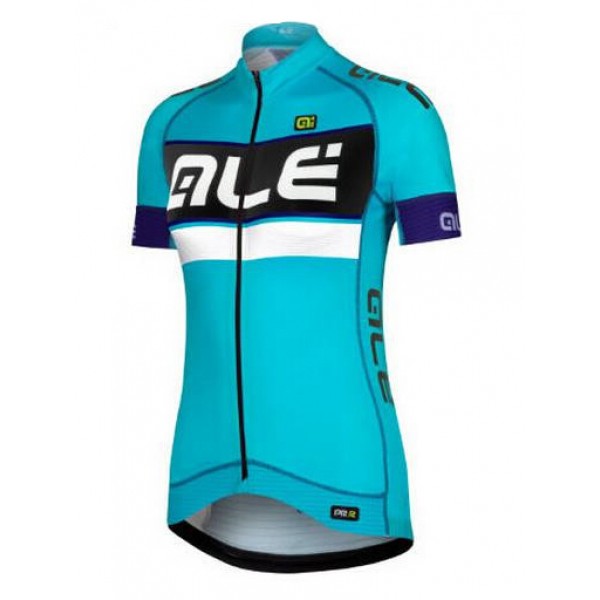 2015 ALE Damen blau Radtrikot Kurzarm Radtrikot De