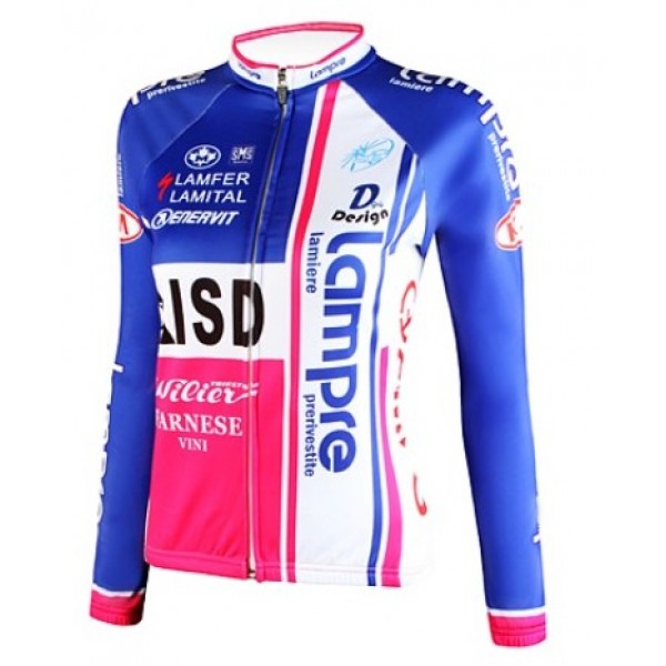 2012 Damen Lampre Fahrradtrikot Langarm Radtrikot De