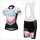 2015 Wind Damen Fahrradbekleidung Satz Fahrradtrikot Kurzarm Trikot und Kurz Trägerhose Radtrikot De