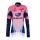2011 Damen subaru Rouge Fahrradtrikot Langarm Radtrikot De