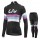 Damen LIV RACE DAY SS 2015 Long Black Cycling Fahrradbekleidung Radtrikot Satz Langarm und Lange Fahrradhose Radtrikot De