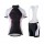 2015 KTM Damen pourpre Fahrradbekleidung Satz Fahrradtrikot Kurzarm Trikot und Kurz Trägerhose Radtrikot De