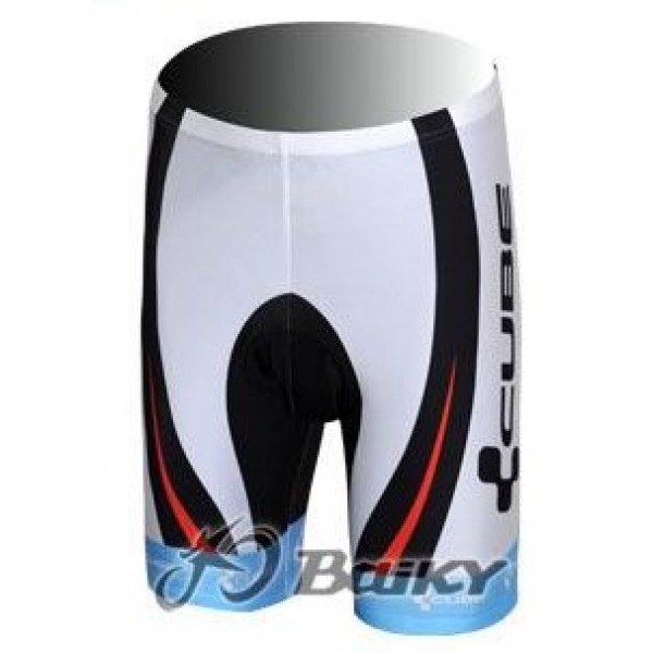 Cube Fintro Pro Team Kurz Radhose Weiß Rot Radtrikot De