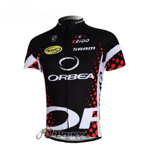 Orbea Pro Team Radtrikot Kurzarm Schwarz Blau Radtrikot De
