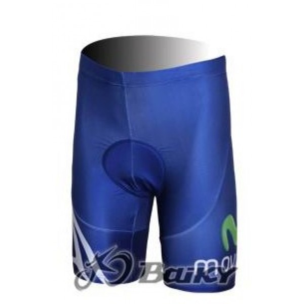 Movistar Team Kurz Radhose Blau Radtrikot De