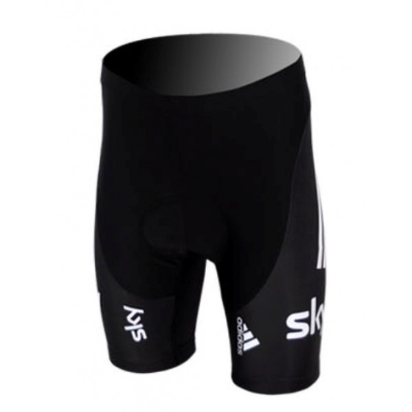 2013 Team Sky UCI Kurz Radhose Schwarz Weiß Radtrikot De