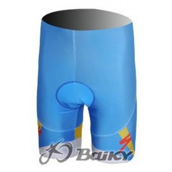 Astana Pro Team Kurz Radhose Blau Radtrikot De