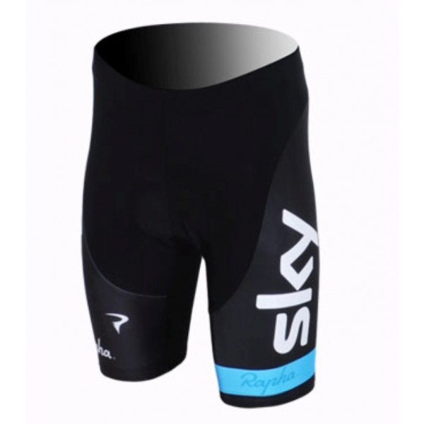 2013 Team Sky Kurz Radhose Schwarz Blau Radtrikot De