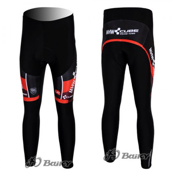 MHW Cube Racing Team Lang Radhose Rot Schwarz Radtrikot De MHW Cube Racing Team Lang Radhose Rot Schwarz Radtrikot De