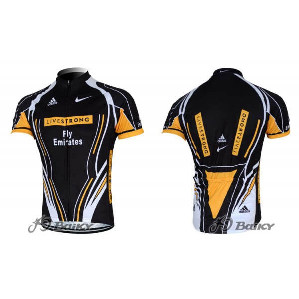 2012 Livestrong Fly Emirates Radtrikot KurzarmSchwarz Gelb Radtrikot De 2012 Livestrong Fly Emirates Radtrikot KurzarmSchwarz Gelb Radtrikot De
