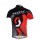 Scott Racing Team Radtrikot Kurzarm Schwarz Rot Radtrikot De