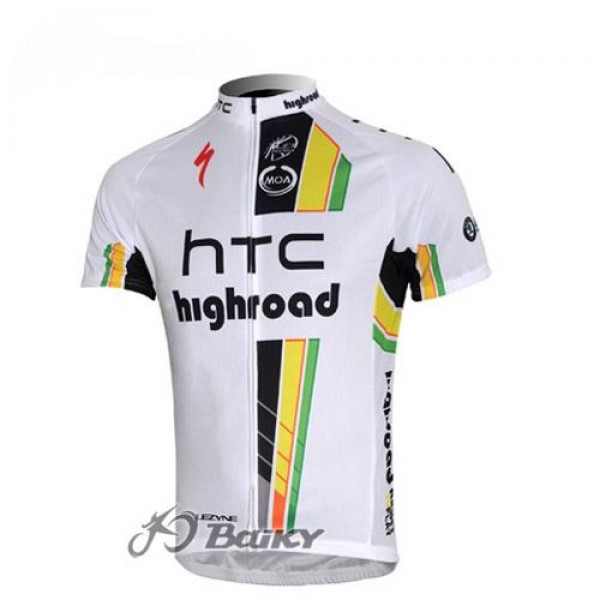 Highroad Pro Team Radtrikot Kurzarm Weiß Radtrikot De