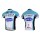 2012 Omega Pharma-Quick Step Radtrikot Kurzarm Weiß Blau Radtrikot De
