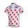 2011 Tour de France Gepunktetes Radtrikot Kurzarm Weiß Rot Radtrikot De