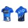 2012 Saxo Bank Radtrikot Kurzarm Blau Radtrikot De