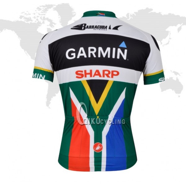 2013 Garmin Sharp Barracuda Südafrika Champion Radtrikot Kurzarm Schwarz Grün Radtrikot De 2013 Garmin Sharp Barracuda Südafrika Champion Radtrikot Kurzarm Schwarz Grün Radtrikot De