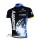 Discovery Channel Trek Pro Team Radtrikot Kurzarm Schwarz Blau Radtrikot De